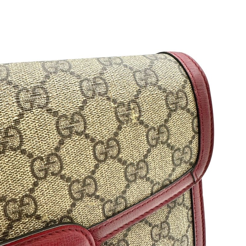 【美收精品】Gucci 老花金鎖肩背包 C-488【隔月月中將轉賣至日本 上架期限30天】-4