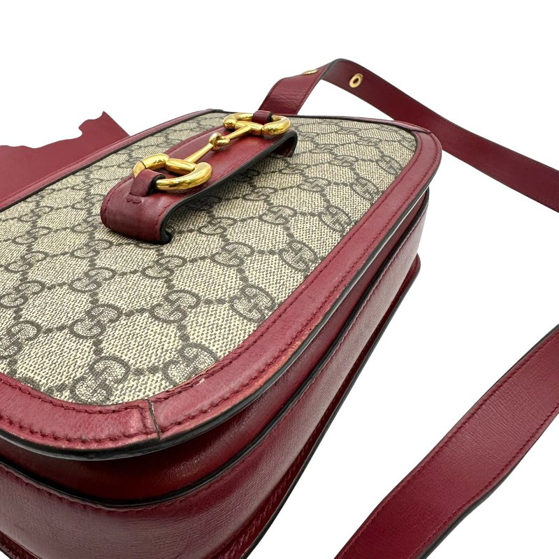 【美收精品】Gucci 老花金鎖肩背包 C-488【隔月月中將轉賣至日本 上架期限30天】-11