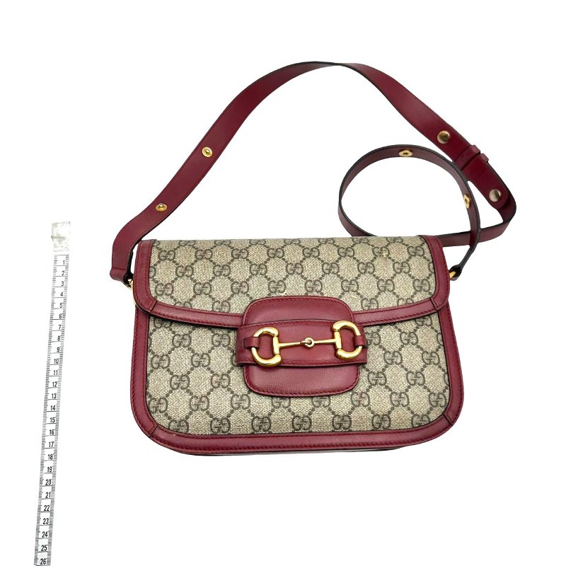 【美收精品】Gucci 老花金鎖肩背包 C-488【隔月月中將轉賣至日本 上架期限30天】-19