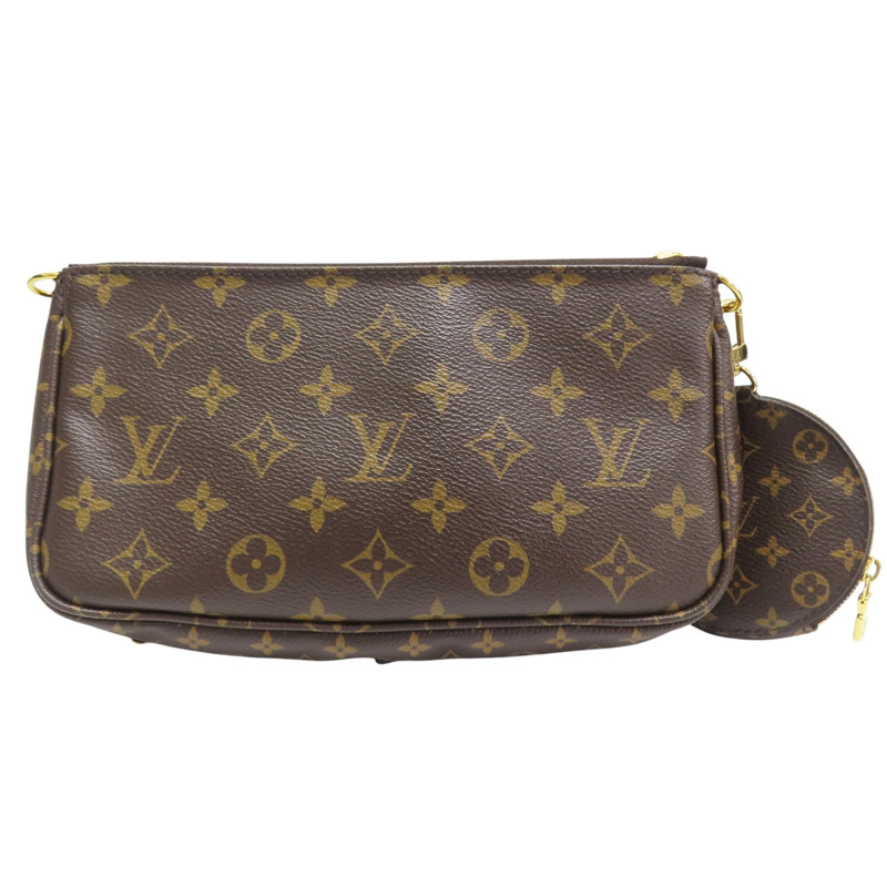 棕色 原花帆布 肩背包【LOUIS VUITTON LV 路易威登】 M44840-1