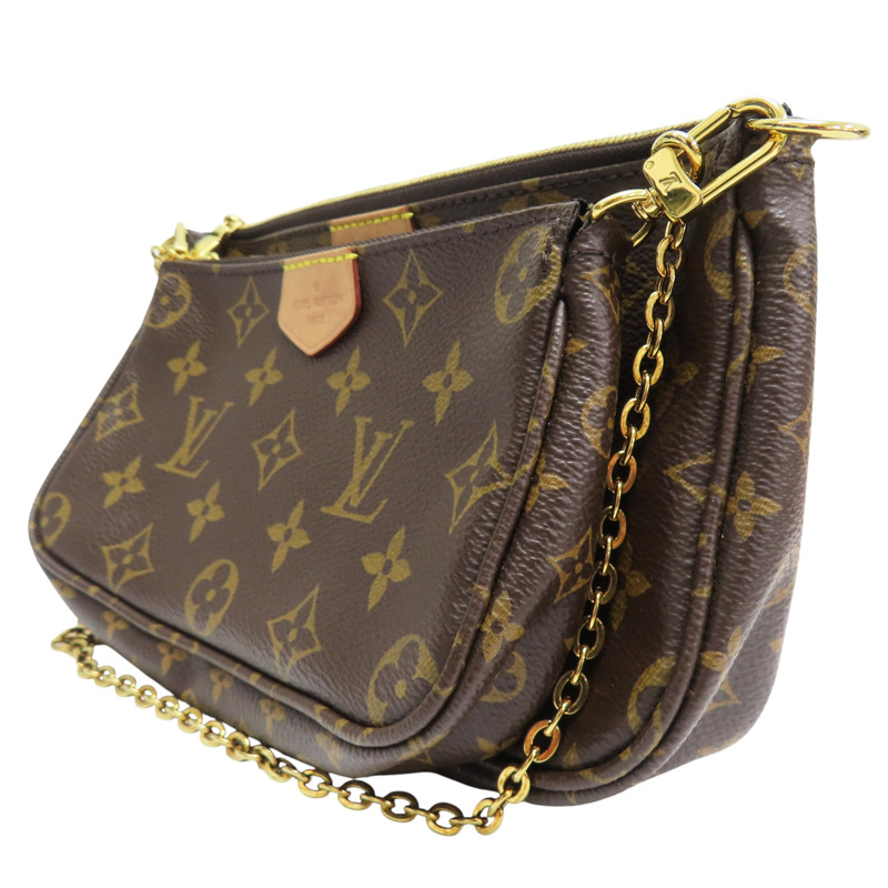 棕色 原花帆布 肩背包【LOUIS VUITTON LV 路易威登】 M44840-2