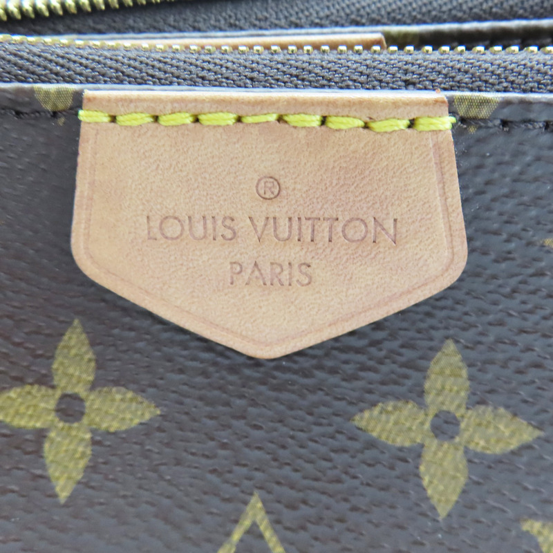 棕色 原花帆布 肩背包【LOUIS VUITTON LV 路易威登】 M44840-8