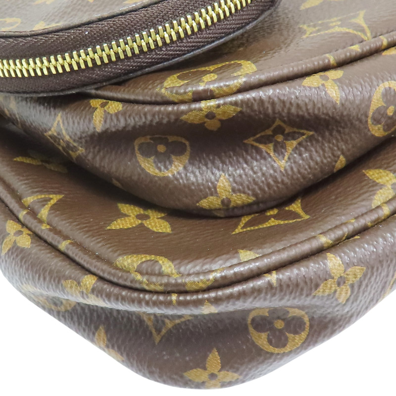 棕色 原花帆布 肩背包【LOUIS VUITTON LV 路易威登】 M44840-11