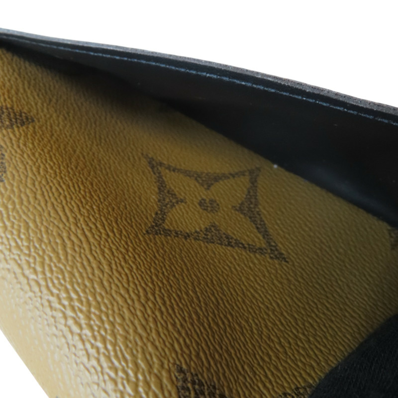 棕色 原花帆布 Sarah 扣式 長夾 M80726【LOUIS VUITTON LV 路易威登】 M80726-9