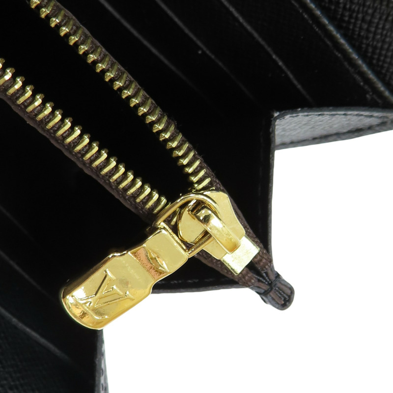 棕色 原花帆布 Sarah 扣式 長夾 M80726【LOUIS VUITTON LV 路易威登】 M80726-12