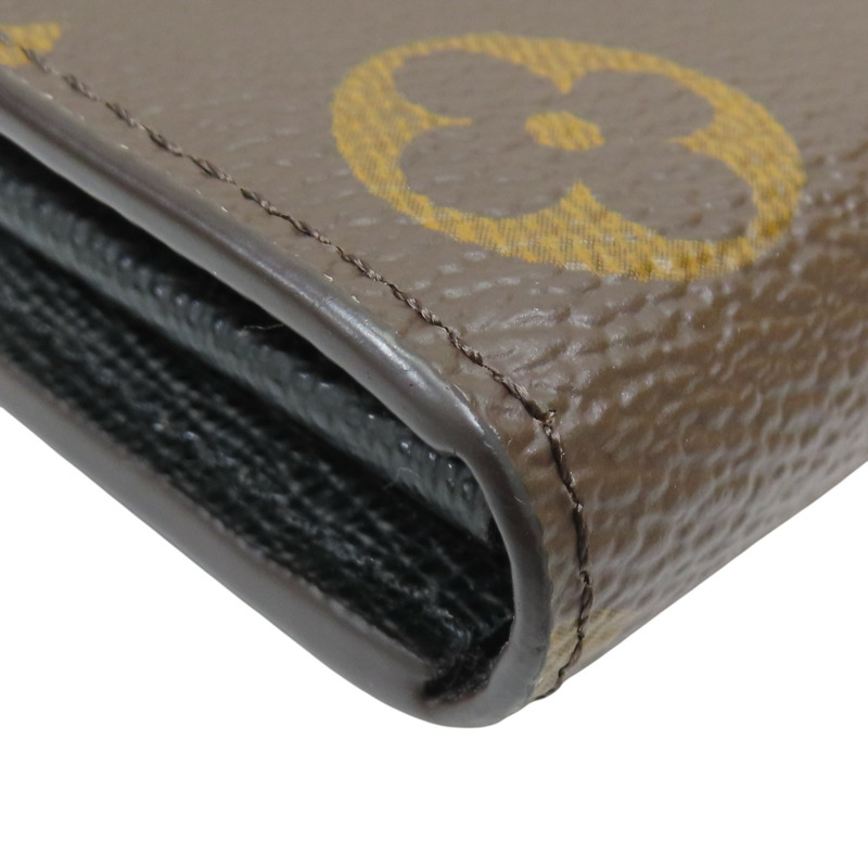 棕色 原花帆布 Sarah 扣式 長夾 M80726【LOUIS VUITTON LV 路易威登】 M80726-13
