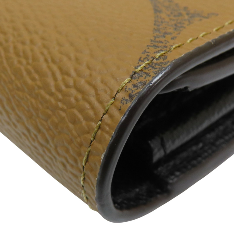 棕色 原花帆布 Sarah 扣式 長夾 M80726【LOUIS VUITTON LV 路易威登】 M80726-14