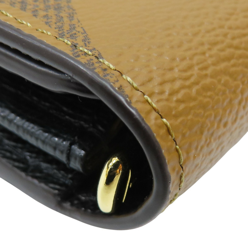 棕色 原花帆布 Sarah 扣式 長夾 M80726【LOUIS VUITTON LV 路易威登】 M80726-15