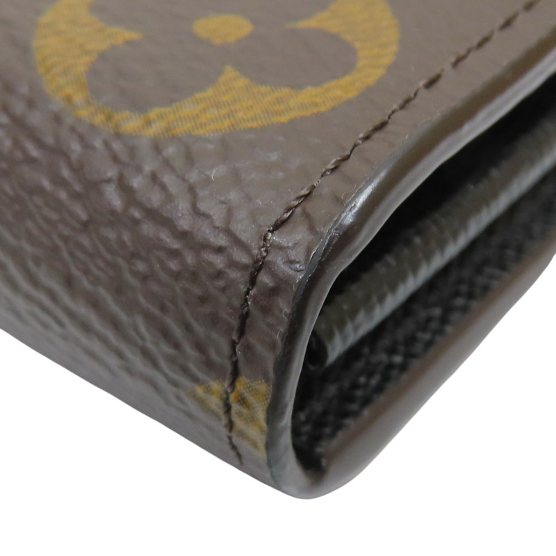 棕色 原花帆布 Sarah 扣式 長夾 M80726【LOUIS VUITTON LV 路易威登】 M80726-16