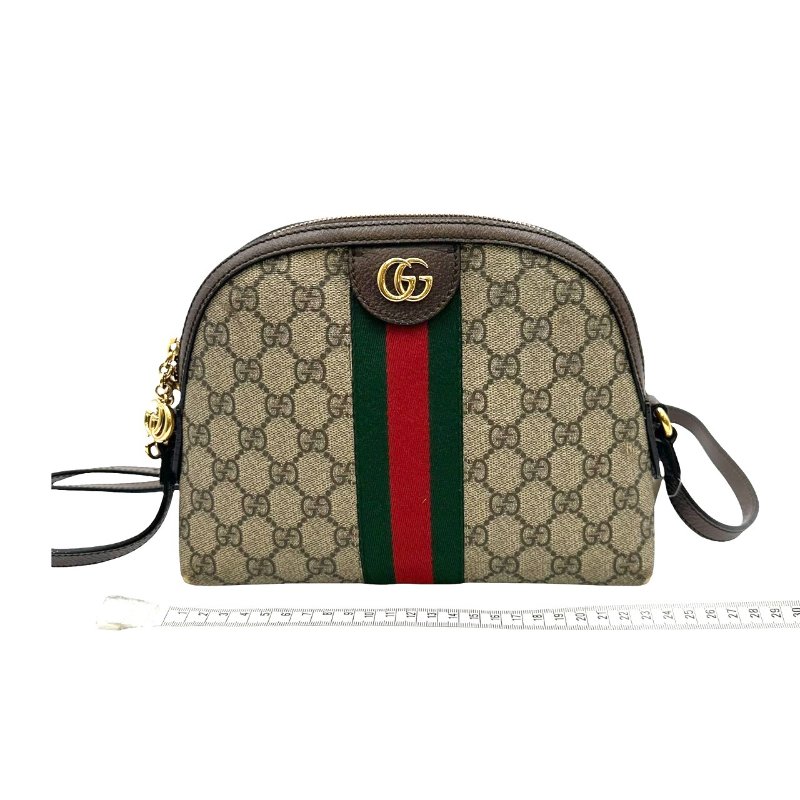 【美收精品】Gucci 老花貝殼肩背包 C-489【隔月月中將轉賣至日本 上架期限30天】-11