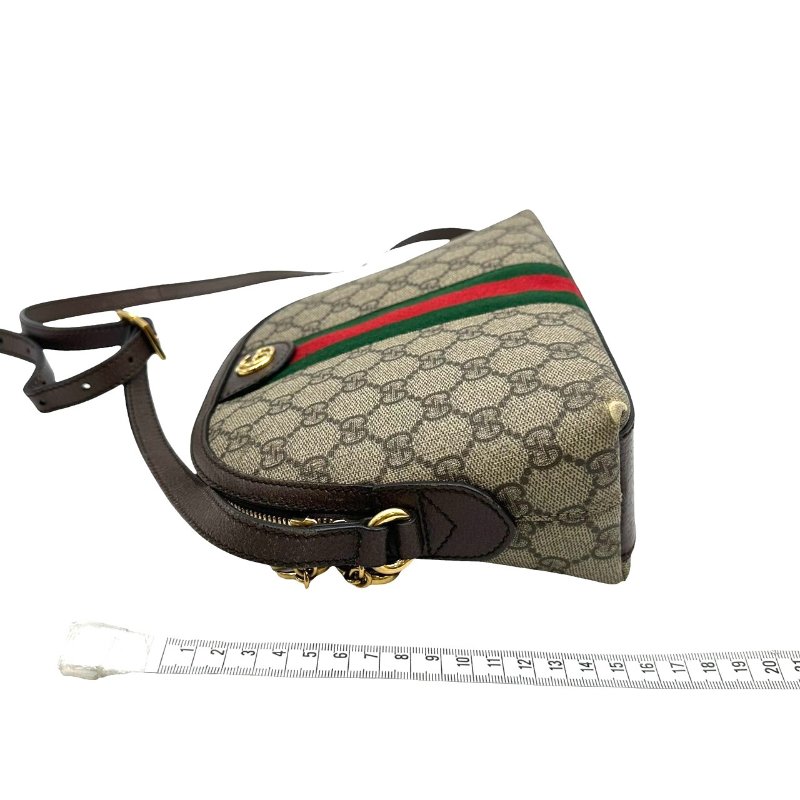 【美收精品】Gucci 老花貝殼肩背包 C-489【隔月月中將轉賣至日本 上架期限30天】-13