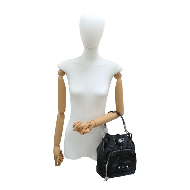 黑色 牛皮 Noe Cargo 小號水桶包 兩用包 M13985【LOUIS VUITTON LV 路易威登】 M13985-10