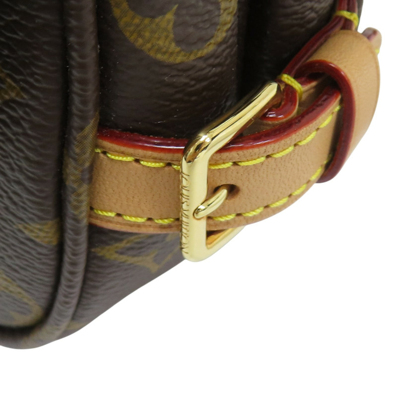 棕色 原花帆布 Saumur BB 兩用包 M46740【LOUIS VUITTON LV 路易威登】 M46740-10