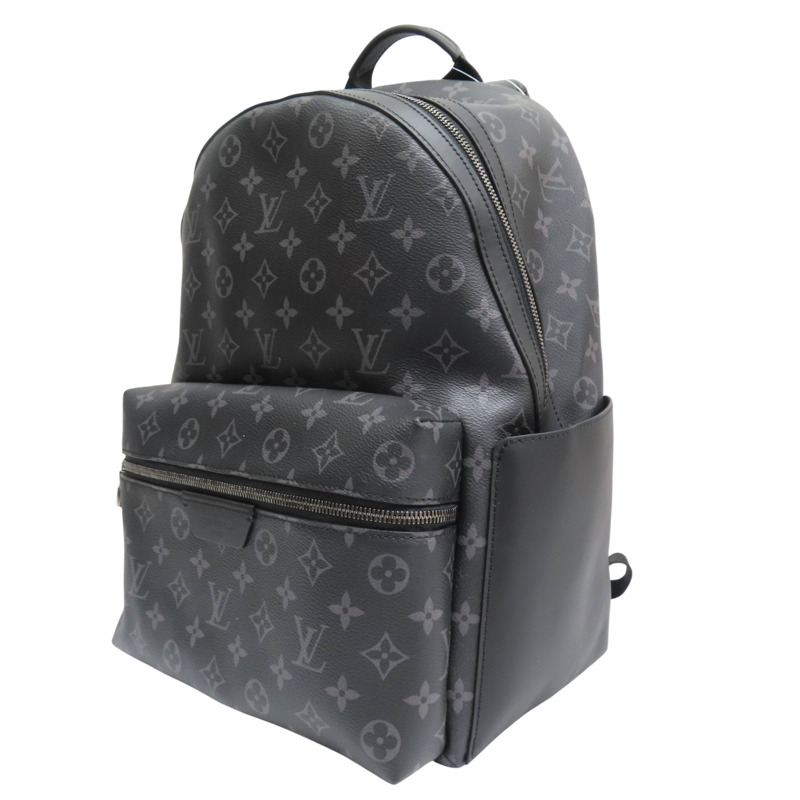 黑色 原花 帆布 Discovery PM 後背包【LOUIS VUITTON LV 路易威登】 M22558-2