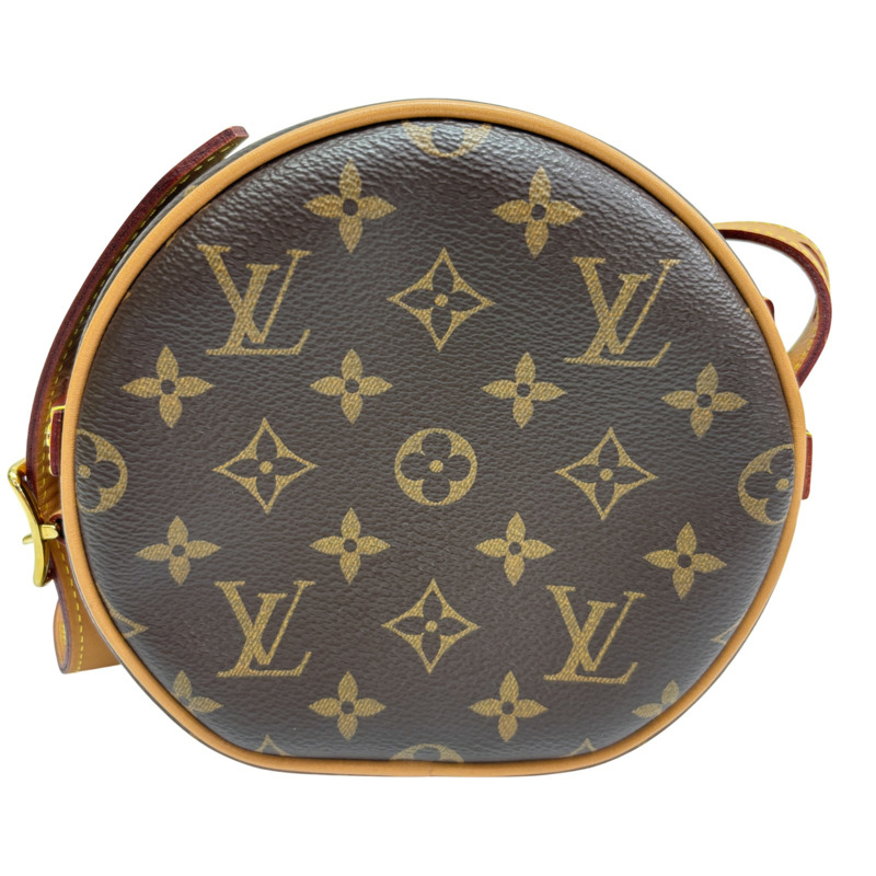 棕色 原花 帆布 Boite Chapeau Souple PM 肩背包【LOUIS VUITTON LV 路易威登】 M45578 M45578-2