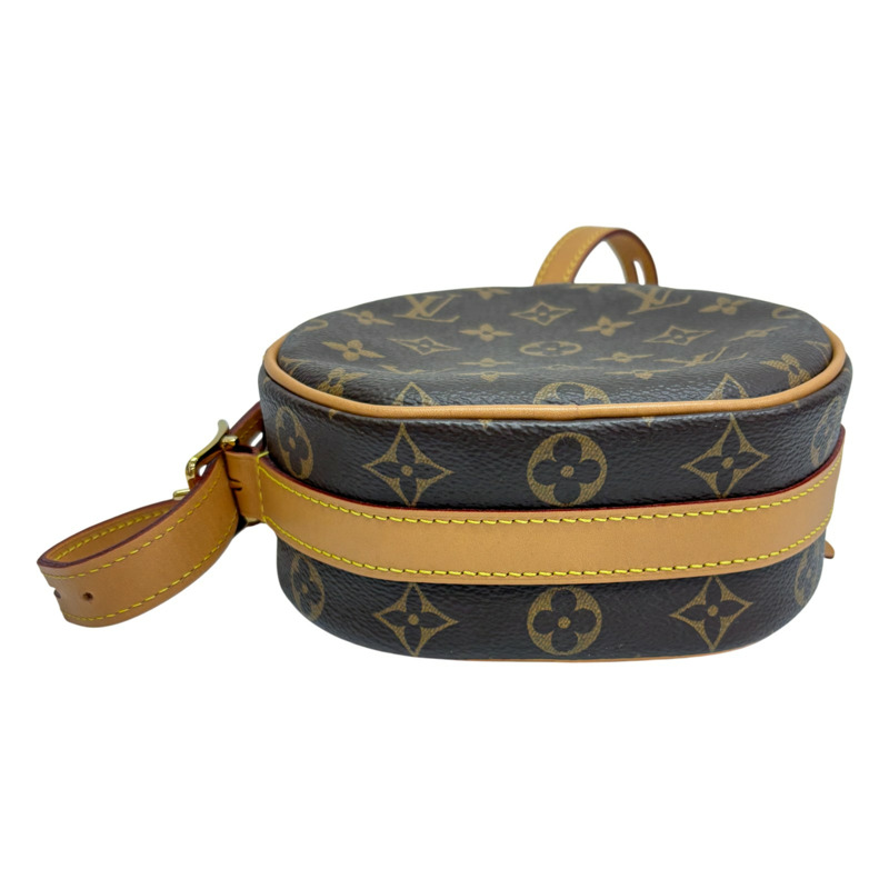棕色 原花 帆布 Boite Chapeau Souple PM 肩背包【LOUIS VUITTON LV 路易威登】 M45578 M45578-3