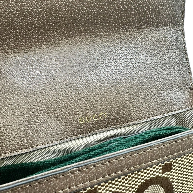【美收精品】Gucci 老花馬鞍肩背包 C-491【隔月月中將轉賣至日本 上架期限30天】-5