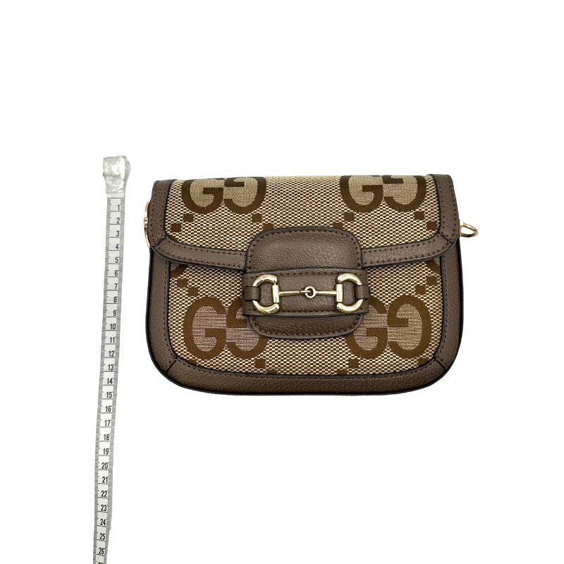 【美收精品】Gucci 老花馬鞍肩背包 C-491【隔月月中將轉賣至日本 上架期限30天】-11