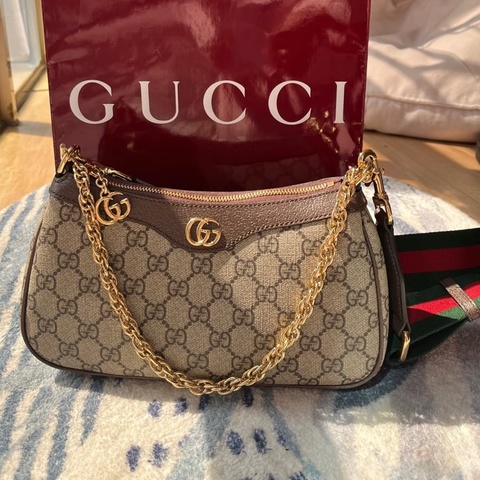 GUCCI原花Ophidia肩背斜背包735132
