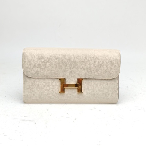 HERMES Constance康康LONGTOGO肩帶長款錢包