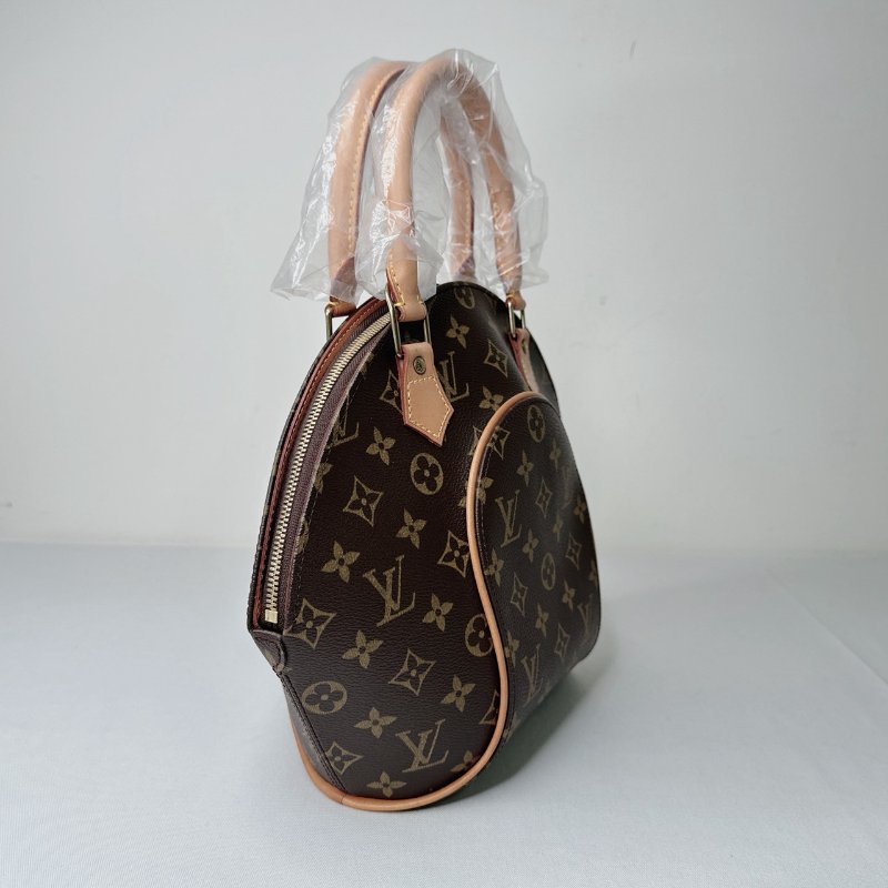 LV Ellipse PM老花手提貝殼包-5