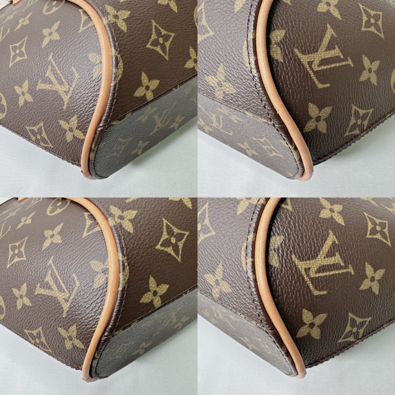 LV Ellipse PM老花手提貝殼包-8