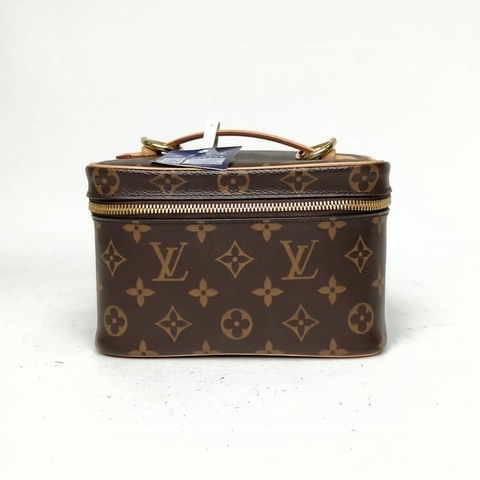 LOUIS VUITTON Nice化妝包Mini迷你20老花PVC2019