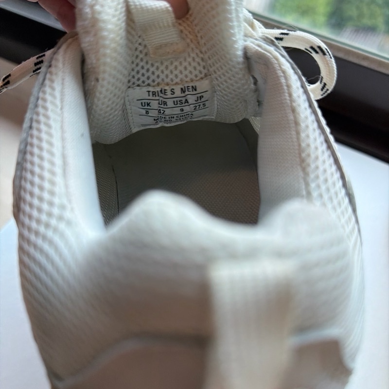 Balenciaga巴黎世家 Triple S Clear Sole 白色氣墊鞋 42-11