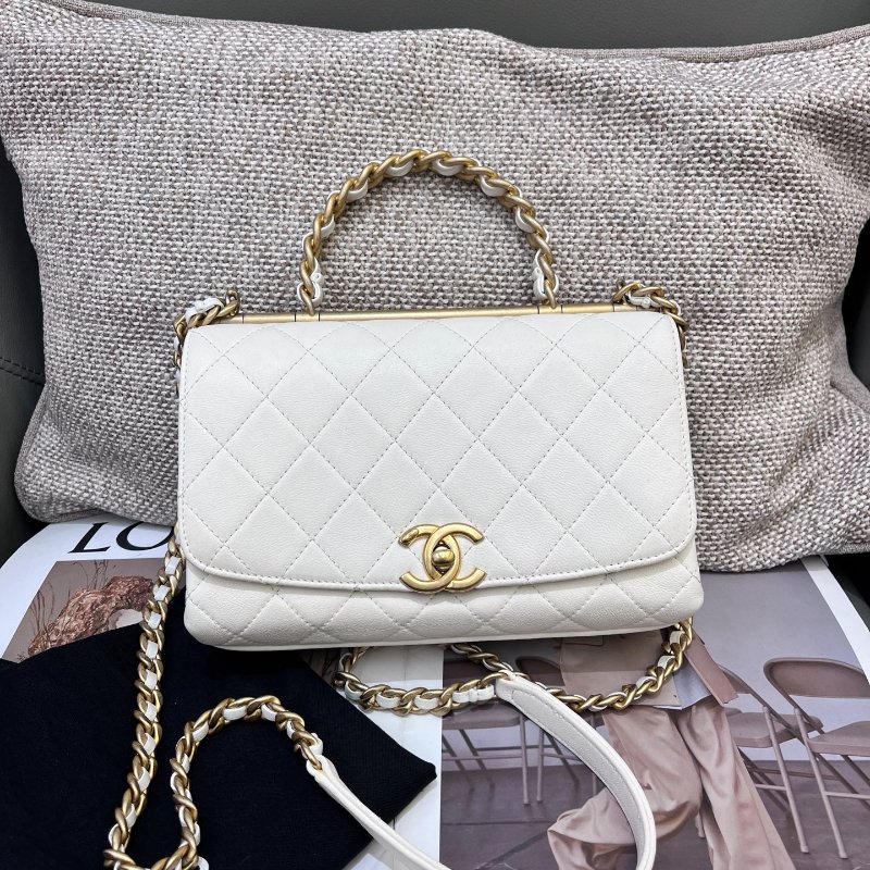 香奈兒/Chanel 白金Top Handle鏈條包-5