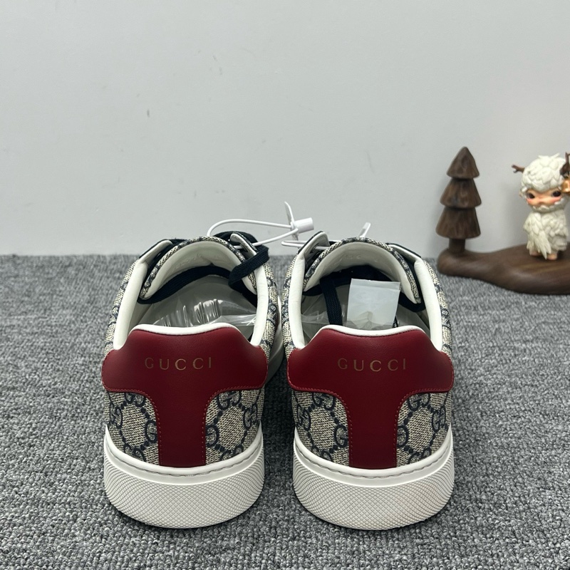 GUCCI古馳 ACE 老花滿印 低幫 板鞋 男款   42碼 99新-4