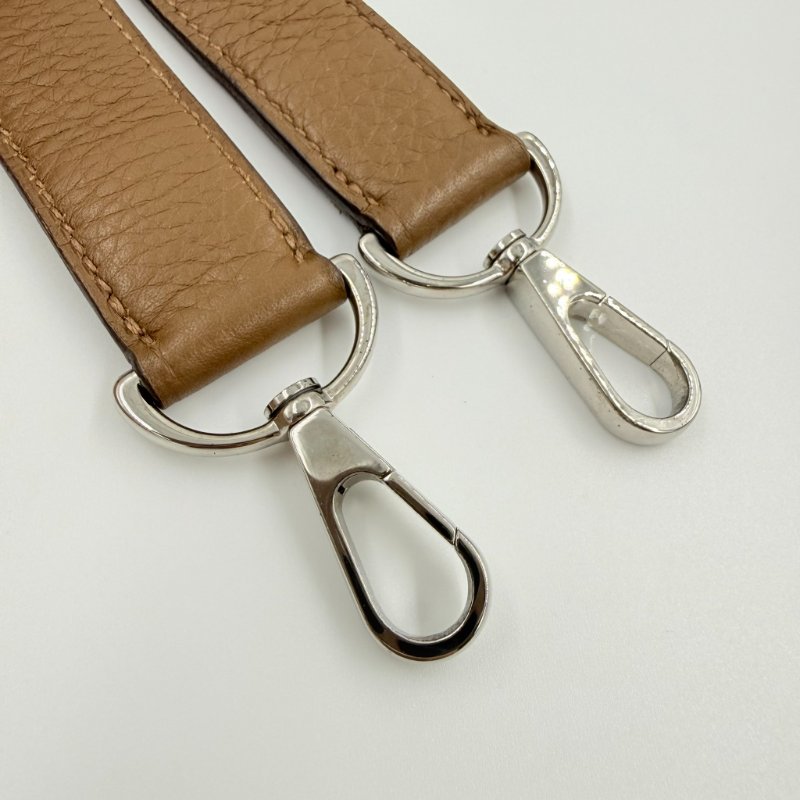 HERMES - 3G栗棕色銀釦T/C Jypsière - 28CM-7