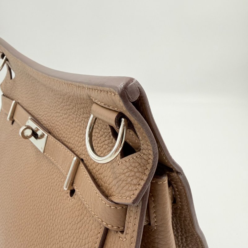 HERMES - 3G栗棕色銀釦T/C Jypsière - 28CM-17