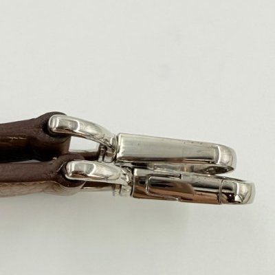HERMES - 3G栗棕色銀釦T/C Jypsière - 28CM-46