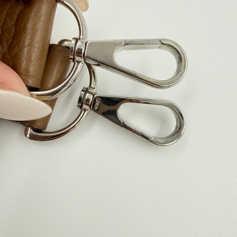 HERMES - 3G栗棕色銀釦T/C Jypsière - 28CM-48