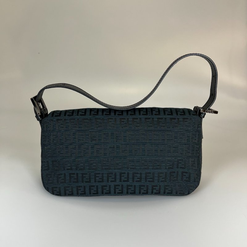 FENDI  VINTAGE款帆布老花法棍包-1