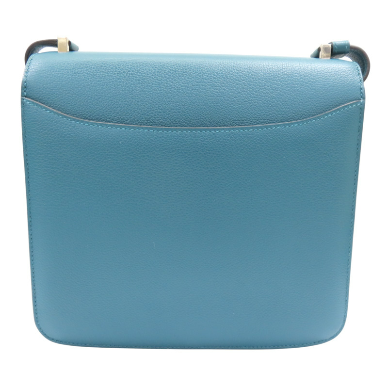 深綠色 Evercolor牛革 HERMES 2002 肩背包 Y刻【HERMES 愛馬仕】-1