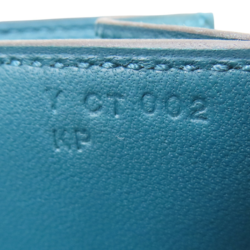 深綠色 Evercolor牛革 HERMES 2002 肩背包 Y刻【HERMES 愛馬仕】-7