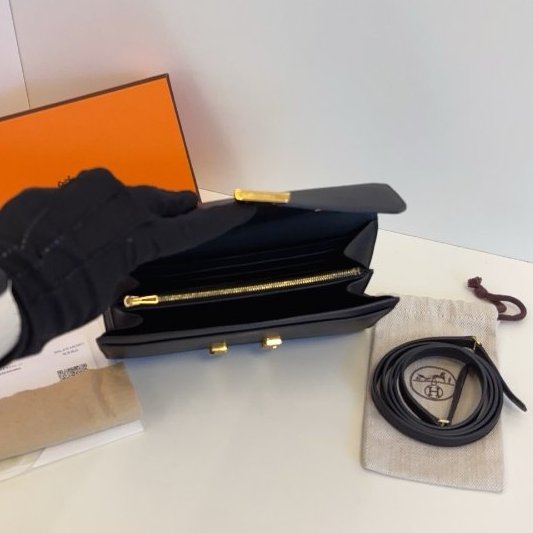 近新品 Hermes愛馬仕 康康Constance togo E皮-9