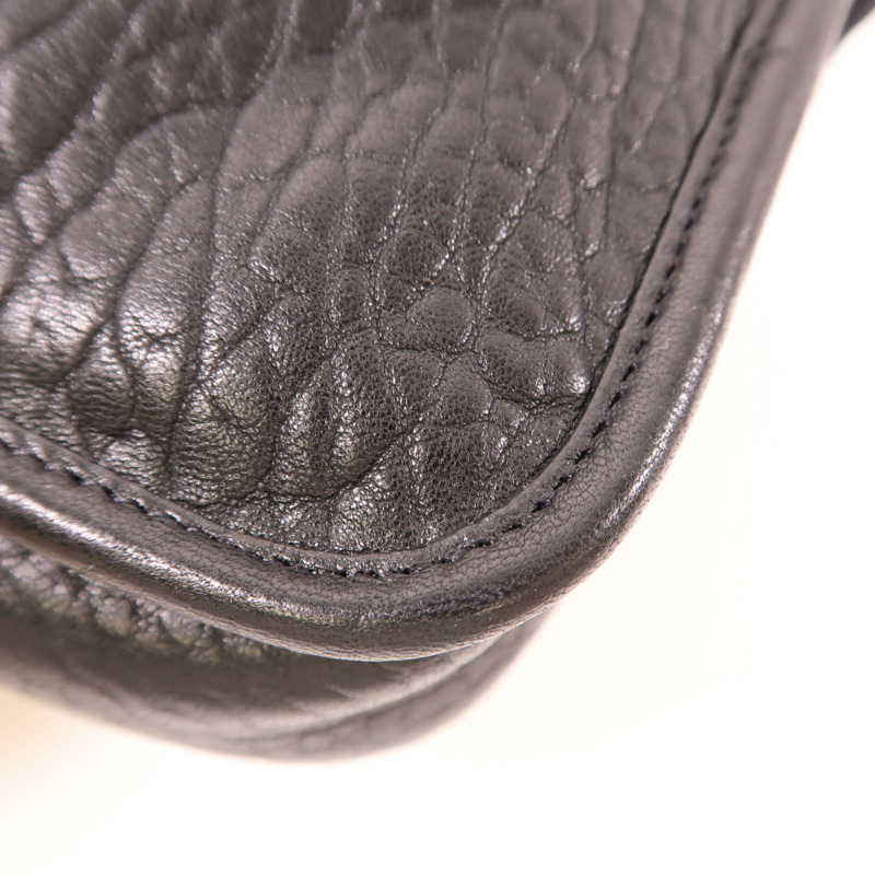 SAINT LAURENT 【激減優惠】羊皮皮革Niki Messenger Bag銀扣肩背袋-6