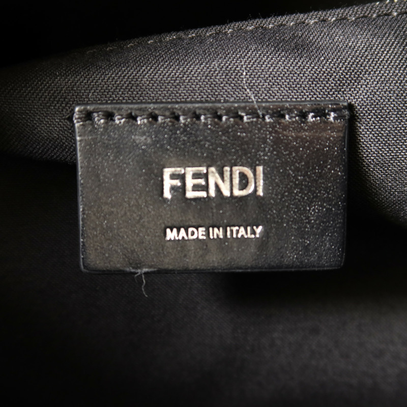 FENDI 【激減優惠】帆布Backpack銀扣背包-5