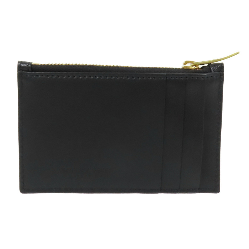 BOTTEGA VENETA 【激減優惠】羊皮皮革Cassette Zipped Card Case金扣卡片套-2