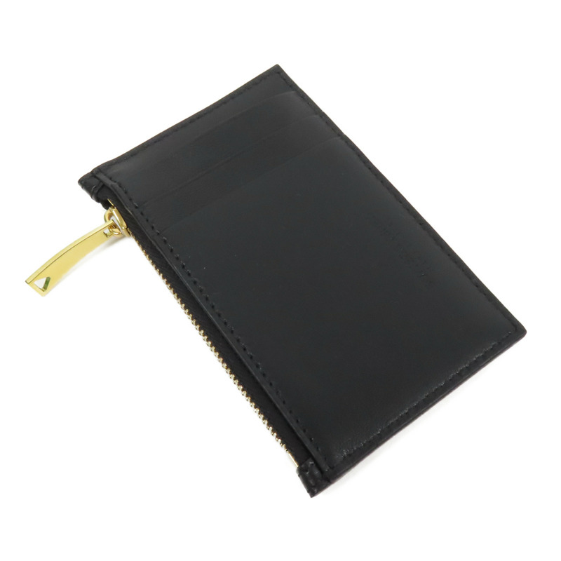 BOTTEGA VENETA 【激減優惠】羊皮皮革Cassette Zipped Card Case金扣卡片套-4