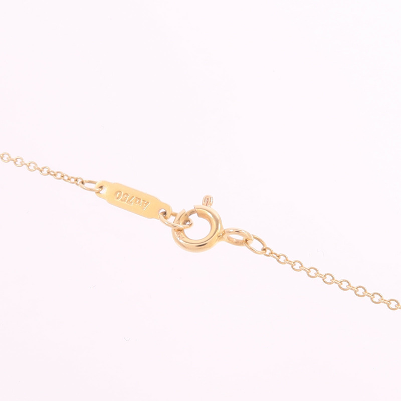 TIFFANY＆CO 18K玫瑰金Heart Key Pendant項鍊-4