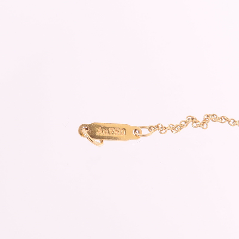 TIFFANY＆CO 18K玫瑰金Heart Key Pendant項鍊-6