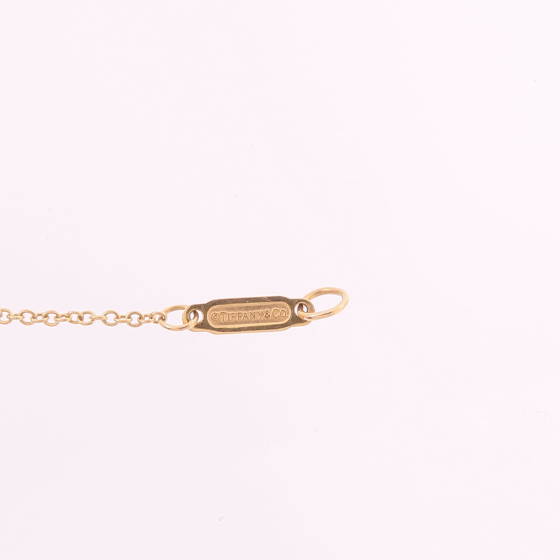 TIFFANY＆CO 18K玫瑰金Heart Key Pendant項鍊-7