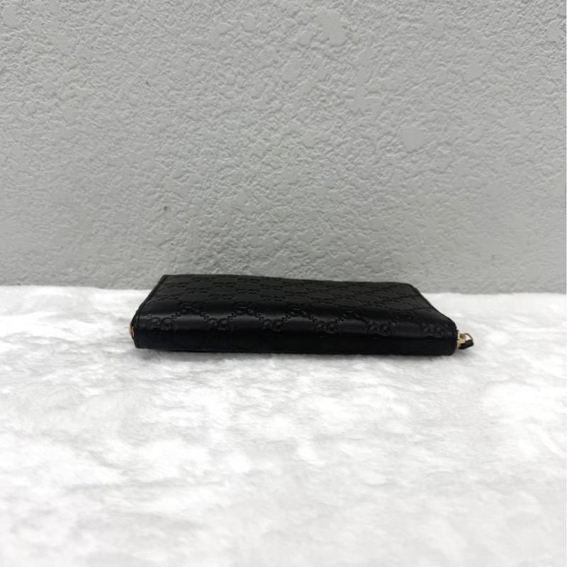 闲置 Gucci 古驰 黑色 长款 钱包-3