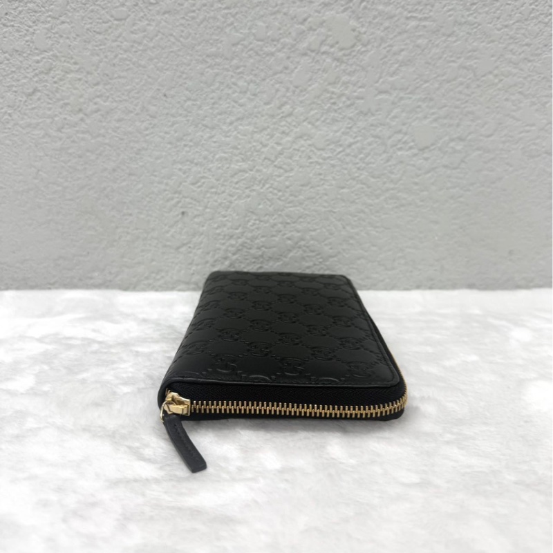 闲置 Gucci 古驰 黑色 长款 钱包-4