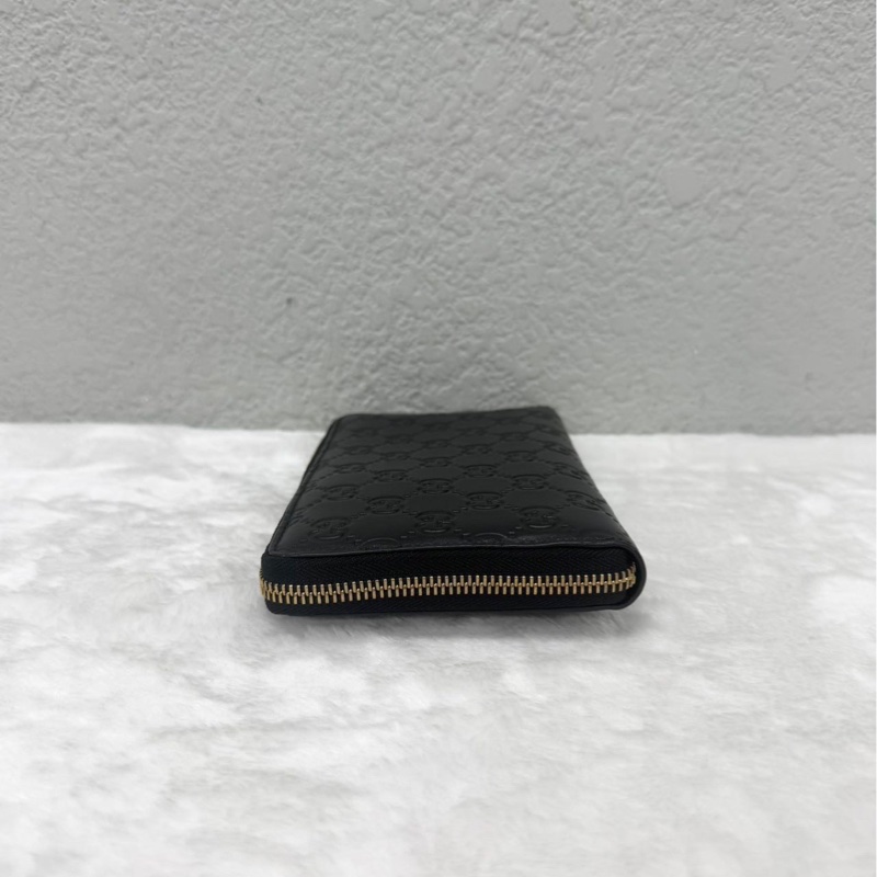 闲置 Gucci 古驰 黑色 长款 钱包-5