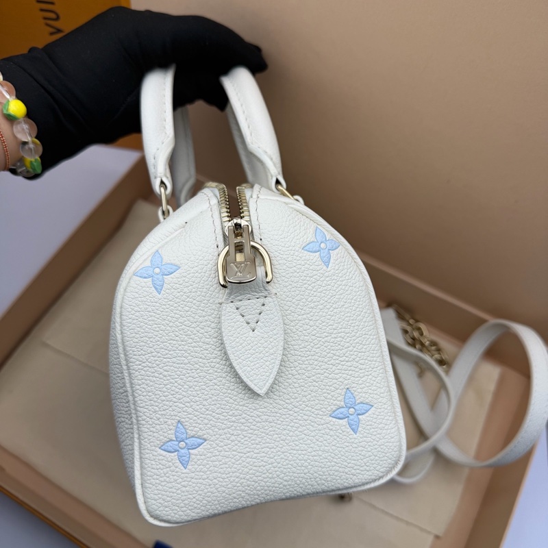LV 路易威登 Speedy 20 限定款 嬰兒藍 藍白色限定款-2