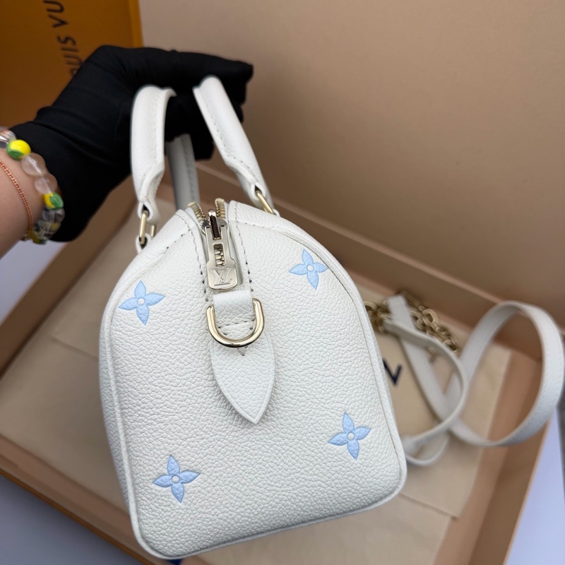 LV 路易威登 Speedy 20 限定款 嬰兒藍 藍白色限定款-3